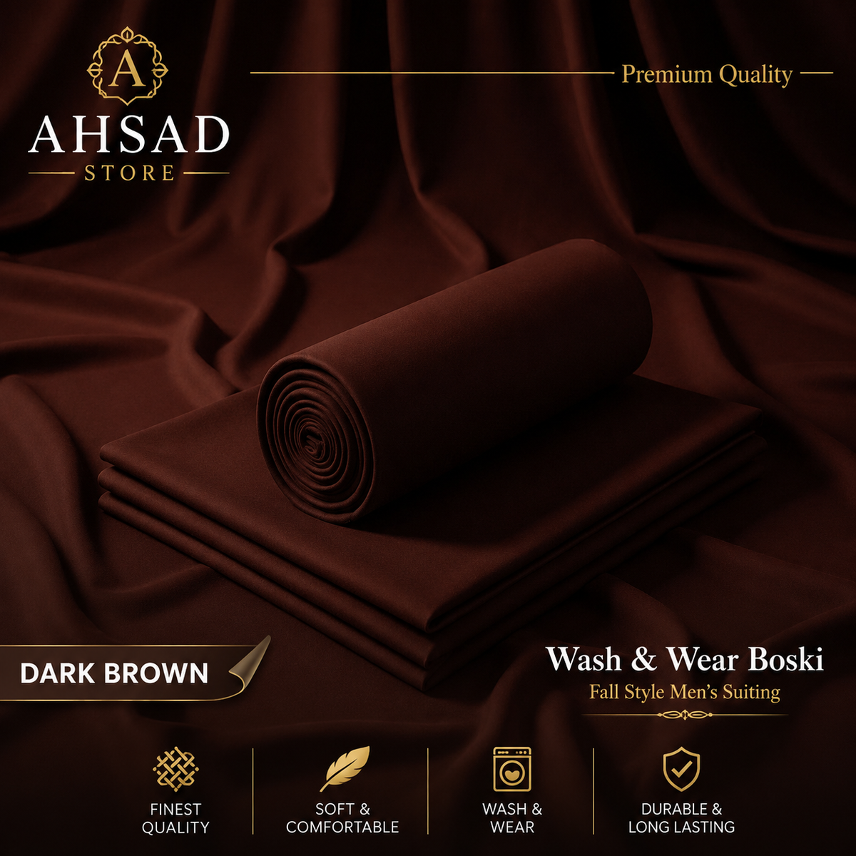 Boski Wash & Wear - Dark Brown