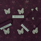 Lawn butterfly 2 PC chikankari with sequins-PLUM