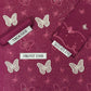 Lawn butterfly 2 PC chikankari with sequins Falsa colour