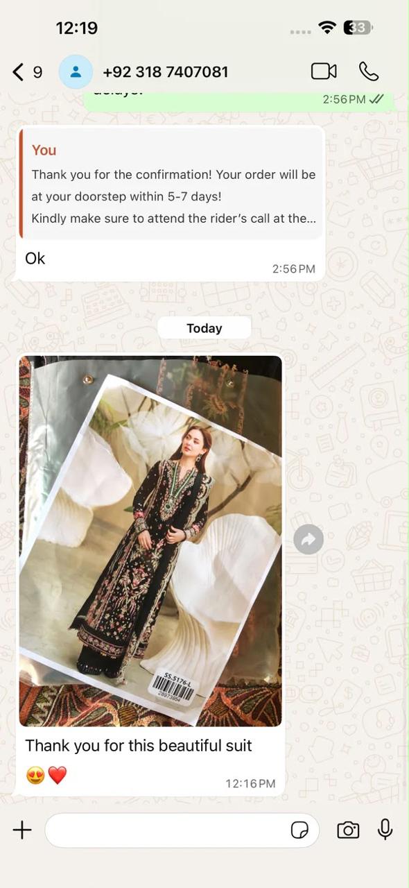 Customer review 1