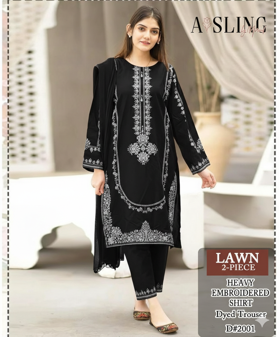Lawn 2 PC Emb-Black