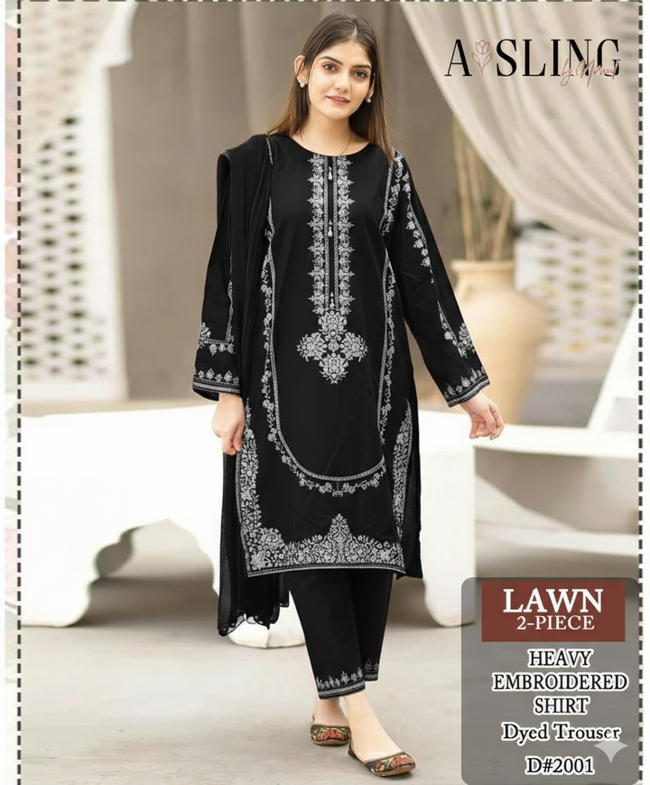 Lawn 2 PC Emb-Black