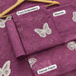 Lawn butterfly 2 PC chikankari with sequins Falsa colour