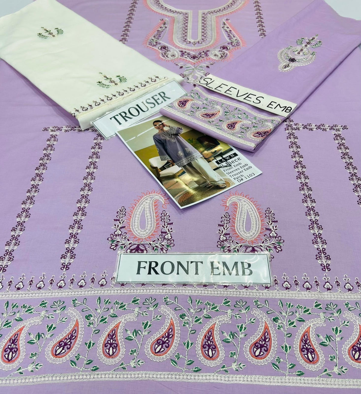 Urge-Lawn 2 PC Embroidery