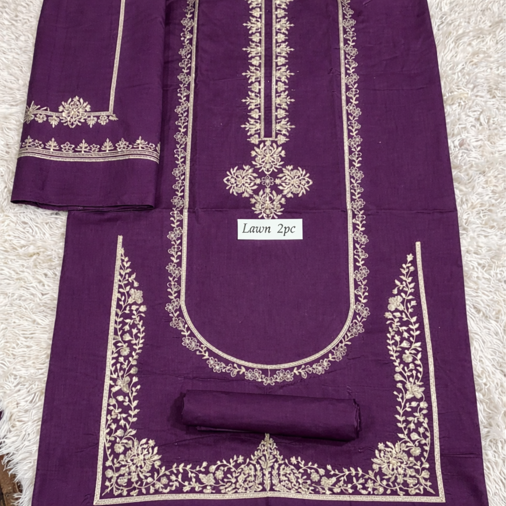 Lawn 2 PC Emb-Plum
