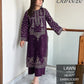Breeze-Lawn 2 PC Embroidery-Plum